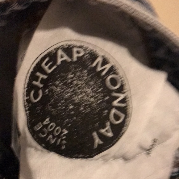 Cheap Monday Donna ice blue 90’s high waisted mon jeans, 30/32 - Picture 9 of 10